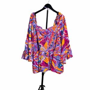 Colorful Women's Bohemian Top